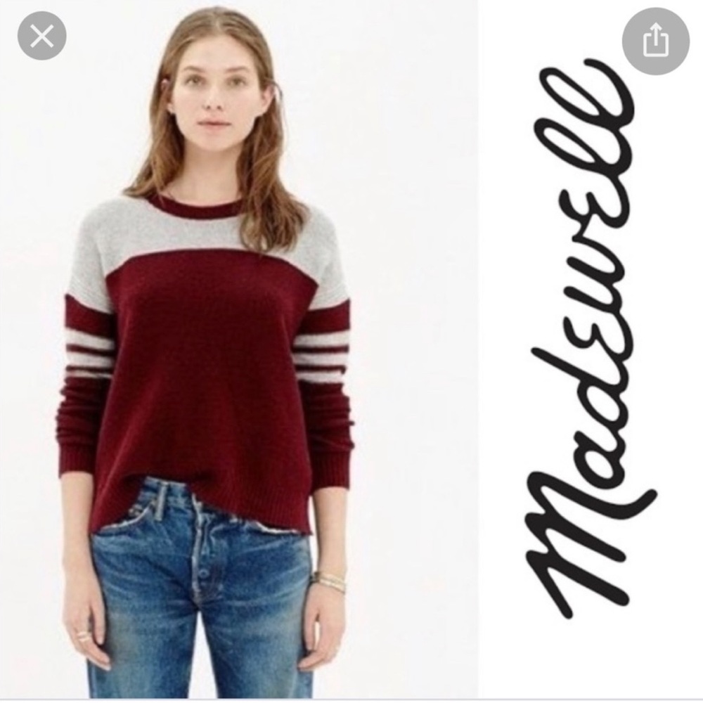 Madewell Varsity Sweater